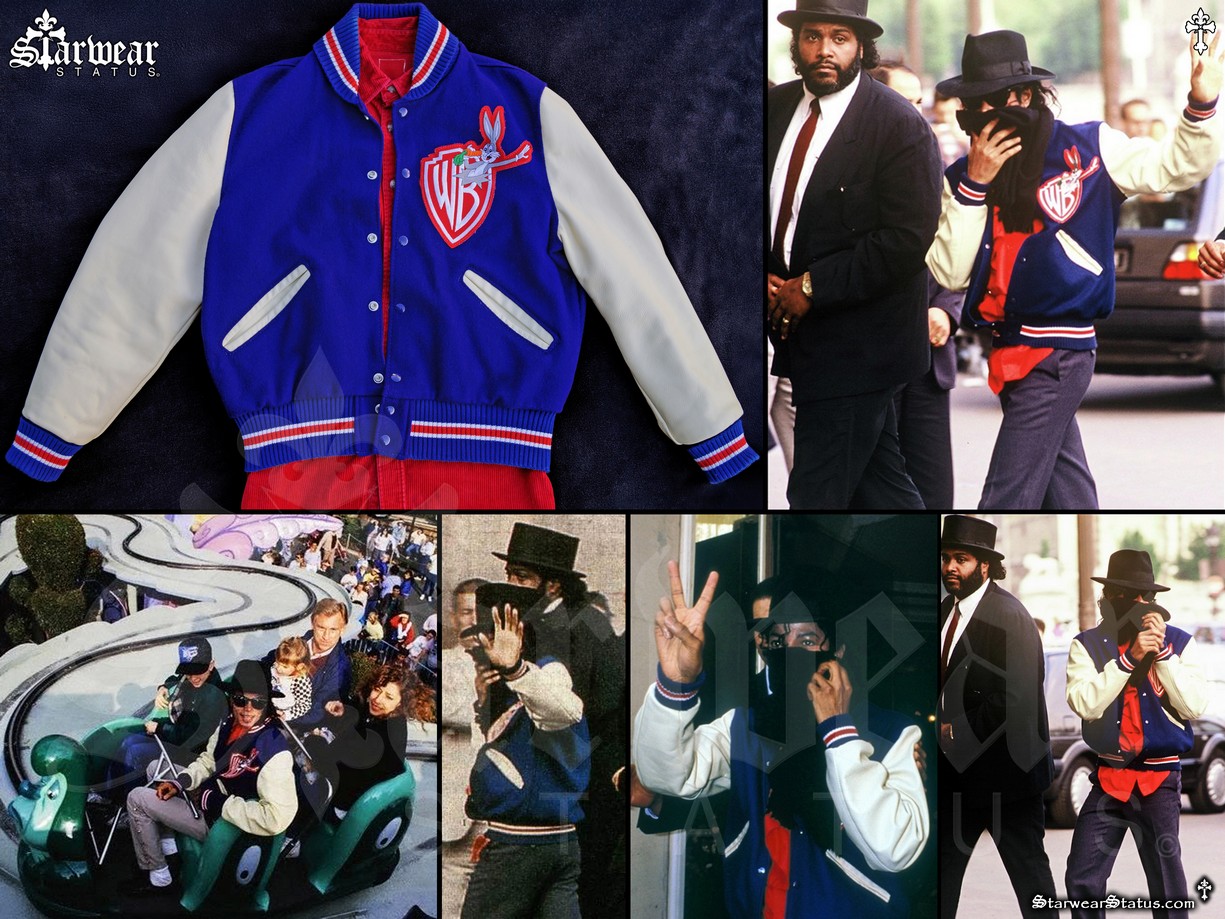 Michael Jackson Personally Owned & Worn 'Warner Bros Records' Vintage 80's DeLong Wool Leather Varsity Jacket (Celebrity Owned Wardrobe!)
