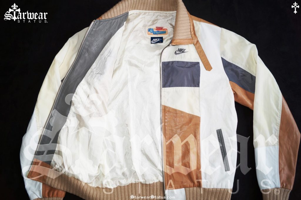 Drx Romanelli NIKE Air Jordan Custom Leather 90s Windbreaker