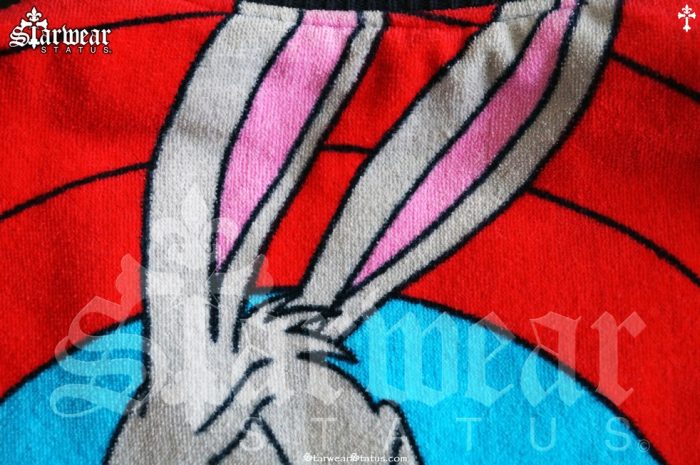 Vintage 90' BUGS BUNNY CARTOON Looney Tunes Jeans Denim Jacket Trucker Western main image 0