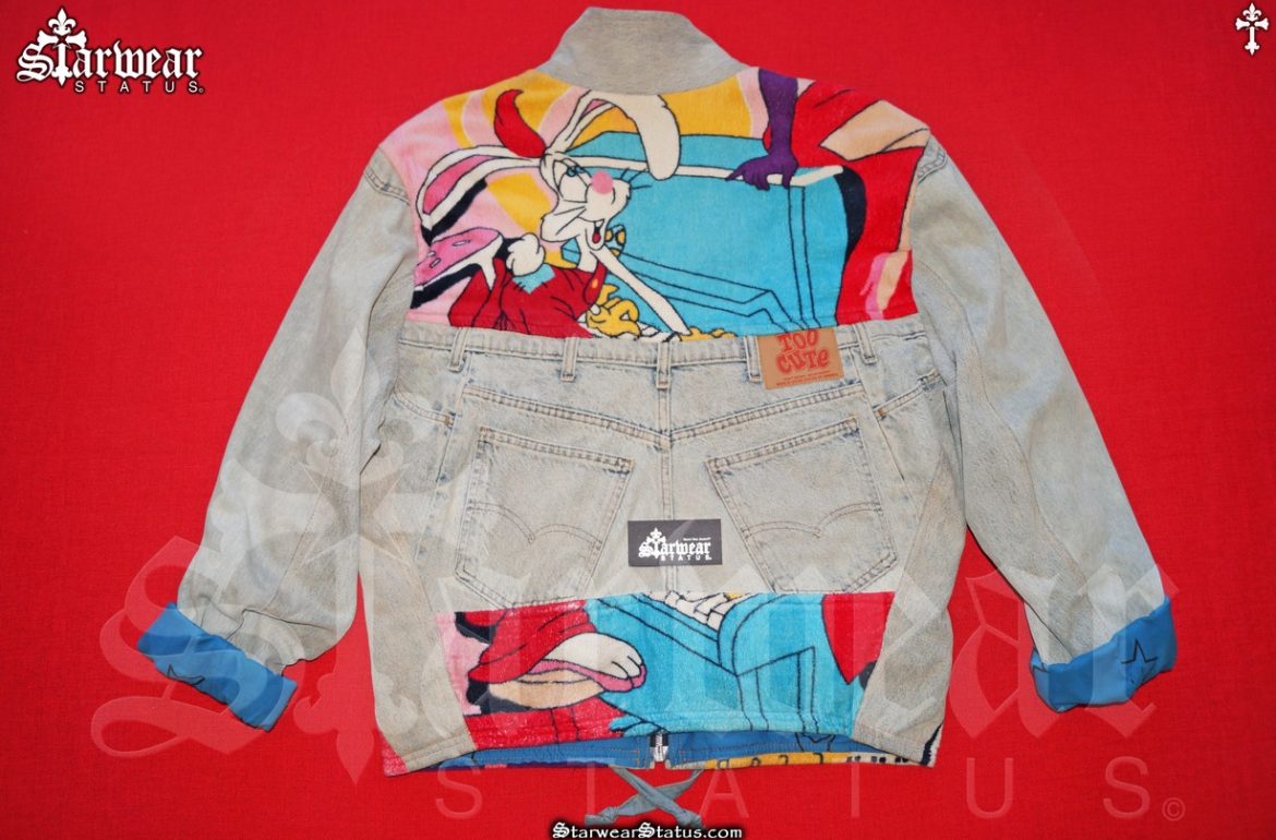 Who Framed Roger Rabbit Levis Denim Jean Jacket Size M/L Vintage 90s By ...