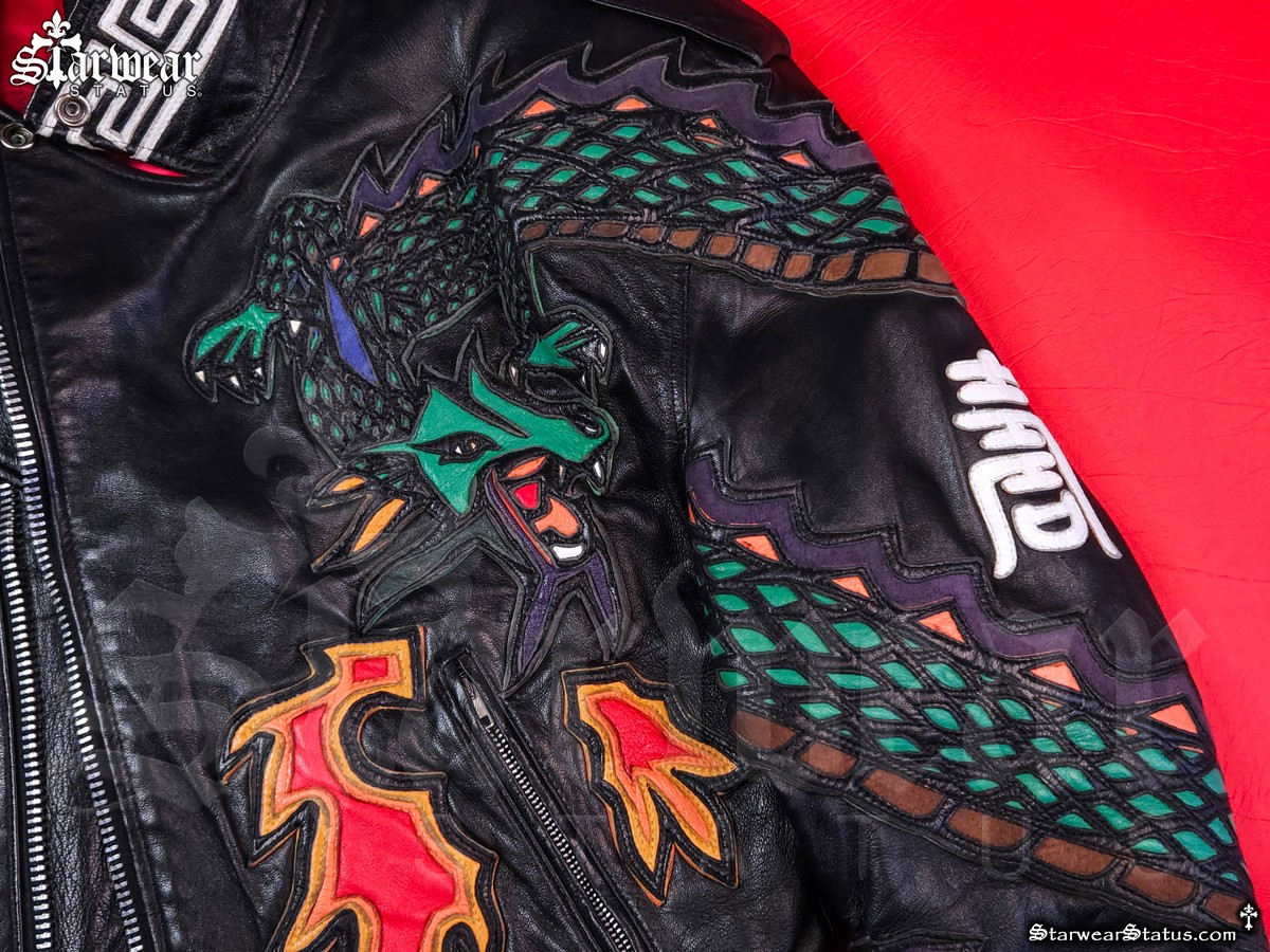 80s〜90s JEFF HAMILTON YAMAHA leather jkt 80s〜90s JEFF HAMILTON YAMAHA leather jkt 80s Jeff Hamilton
