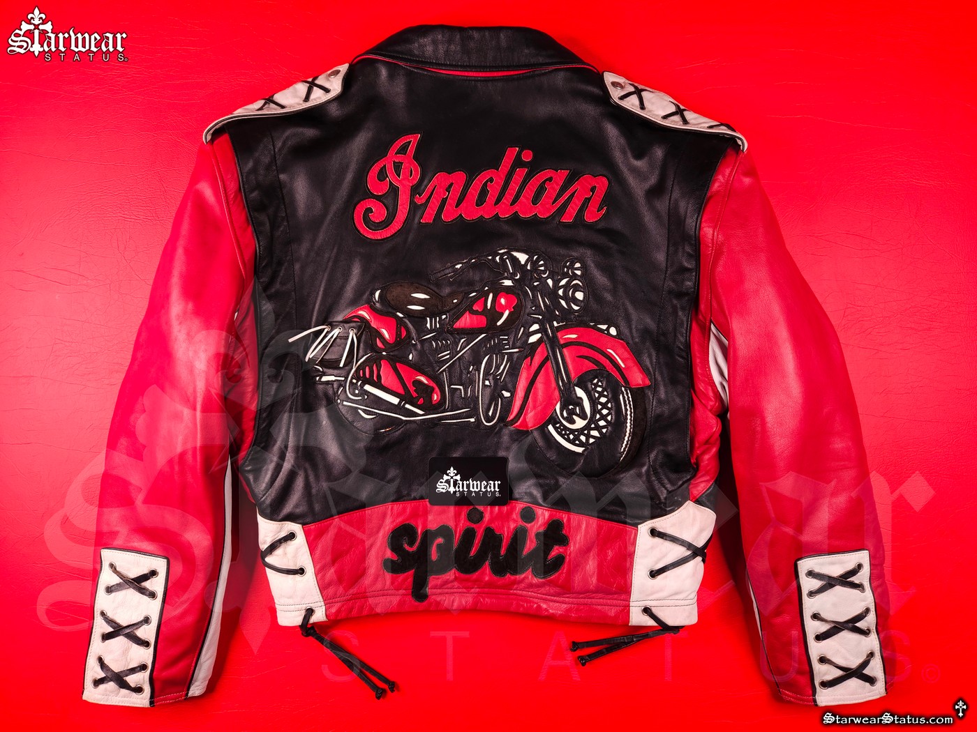 Vintage 80s 90s Jeff Hamilton Indian Motorcycle Cherokee
