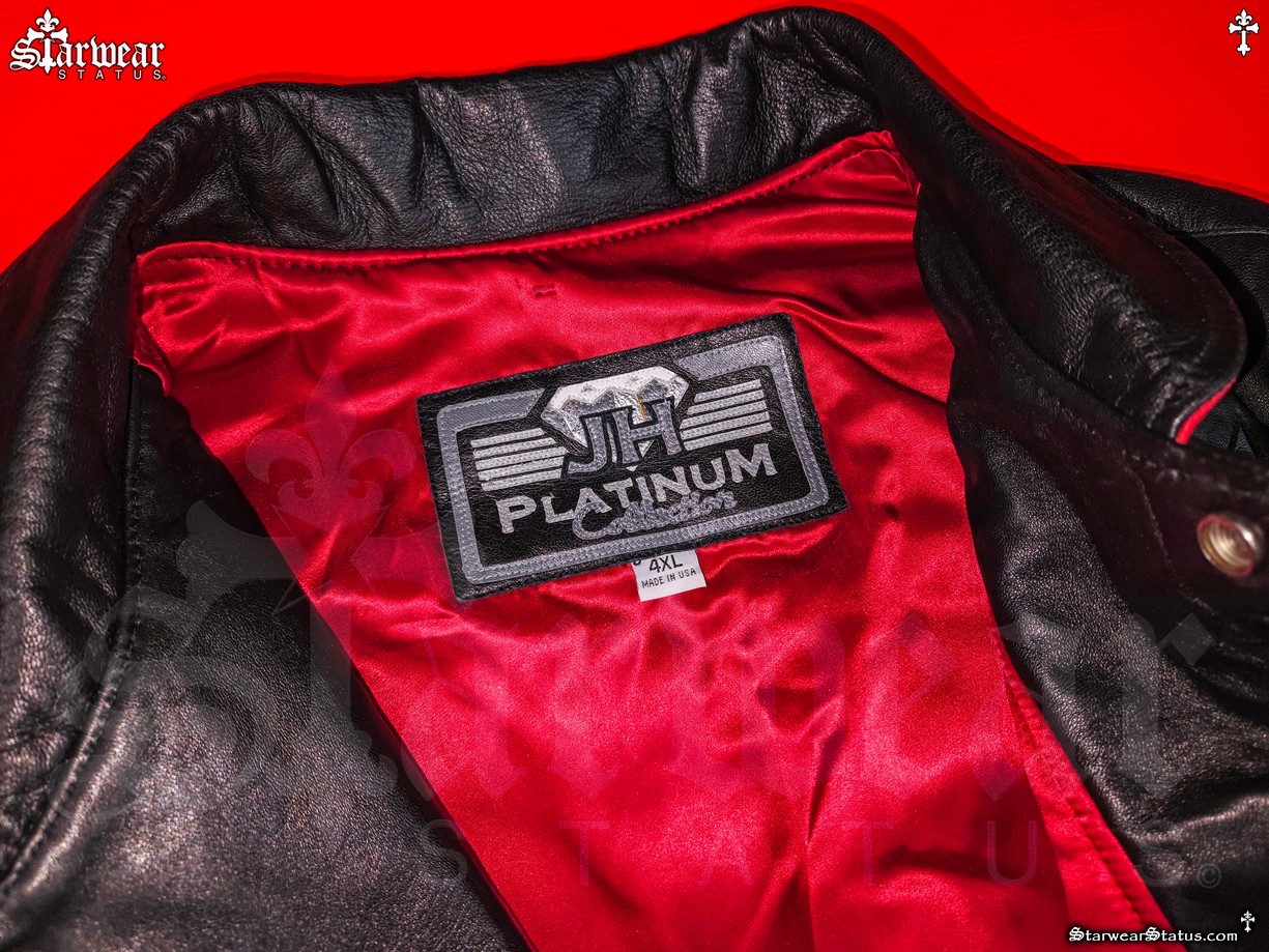 Vintage 90s Jeff Hamilton SCARFACE Tony Montana Leather